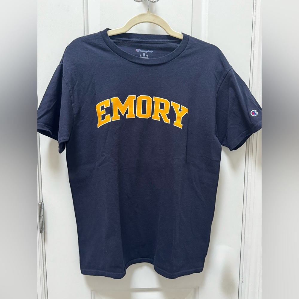 Champion Dark Blue Logo Tee